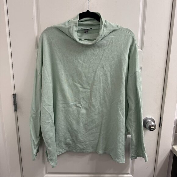 Eileen Fisher Tops - Eileen Fisher Long Sleeve Turtleneck Top Green Size XL